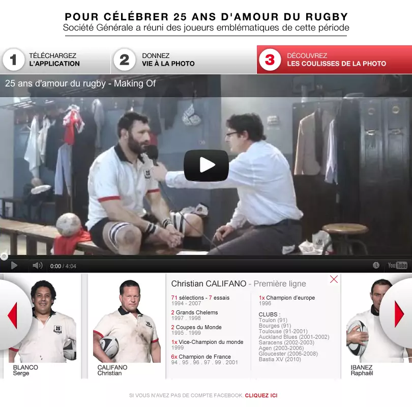 Société Générale — Par amour du rugby